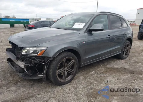 2012 Audi Q5 3.2 Premium Plus z USA, uszkodzony, nr VIN WA1DKAFPXCA102601